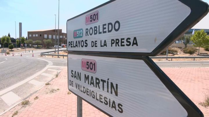 Señales de la carretera M-501 / TELEMADRID