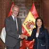 Felipe VI está en Perú donde acude a la toma de posesión de Keiko Fujimori