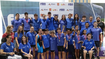 Pozuelo conquista su cuarto campeonato de España consecutivo de natación adaptada