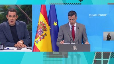 La reacción de los tertulianos de 'El Análisis: Diario de la Noche' al balance de Pedro Sánchez