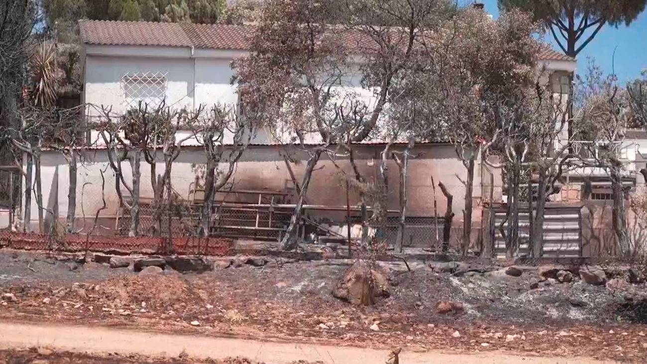 Los incendios arrasan el paisaje, un impacto negativo para la hostelería y el turismo rural