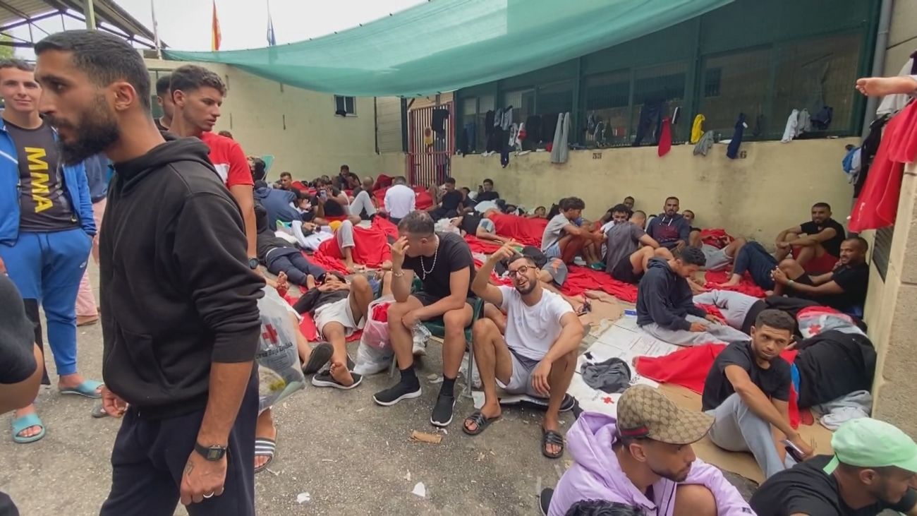 Nueva llegada masiva de inmigrantes a Ceuta desde Marruecos
