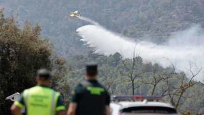 El incendio de la Vall d'Uixó (Castellón) está "perimetrado", aunque "no asegurado"
