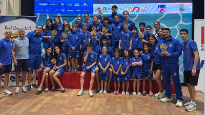 Los saltadores del Real Canoe firman un doblete nacional infantil y junior