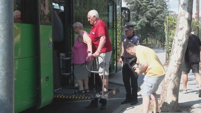Más de 9.000 evacuados en siete días gracias al operativo de autobuses interurbanos