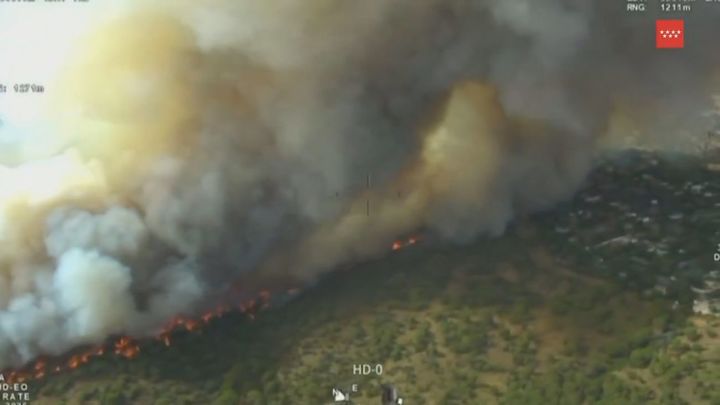 Incendio forestal de Almorox / TELEMADRID