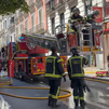 Extinguido un incendio sin heridos en una hamburguesería de la calle Atocha