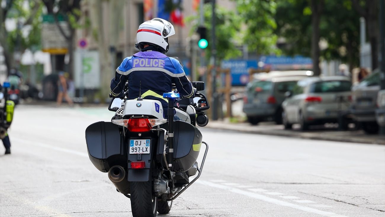 Imagen de un agente de la Policía de Francia