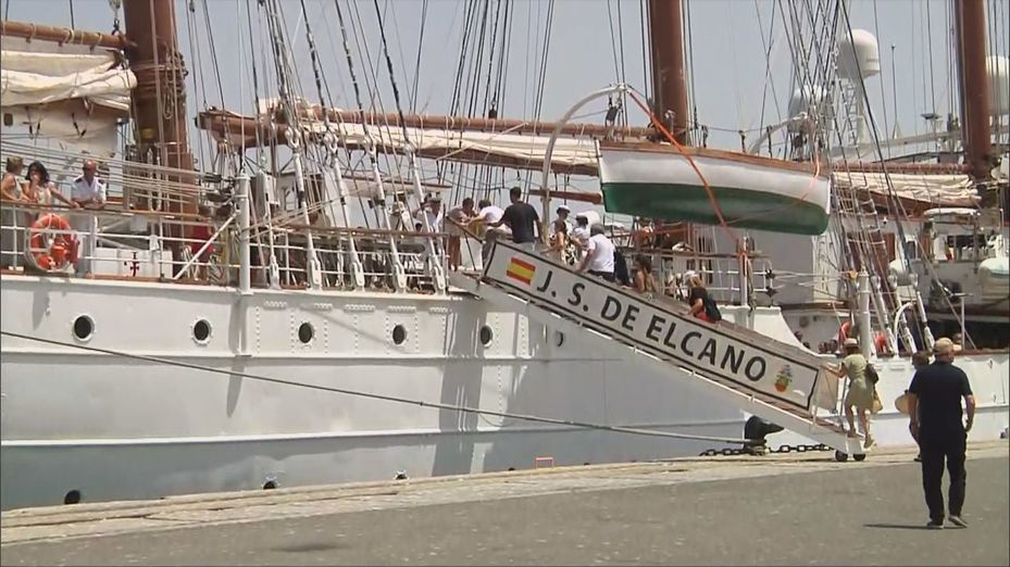 El Juan Sebastián de Elcano regresa a Cádiz tras siete meses de travesía