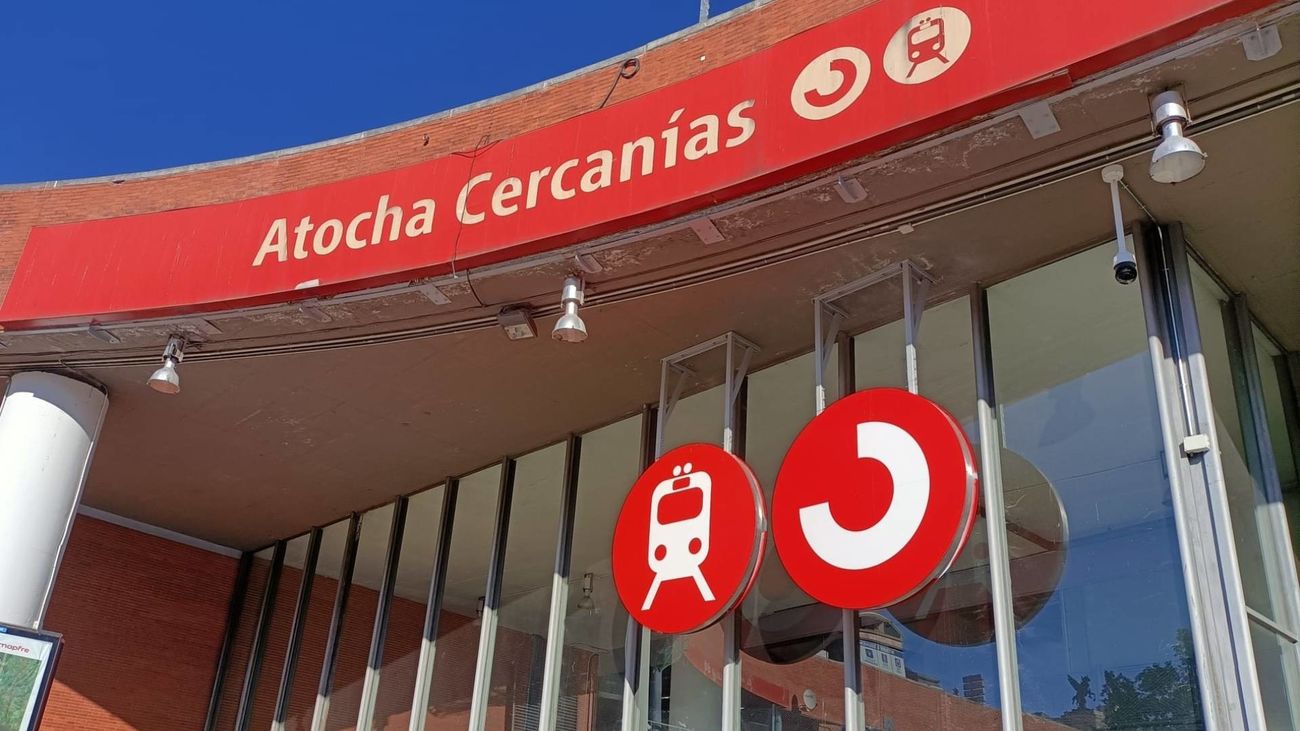 Estación de Atocha Cercanías en Madrid