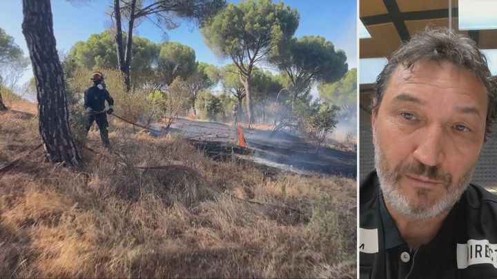 Pedro Ruiz sobre los incendios : "La prioridad ahora es que no salga del perímetro delimitado"