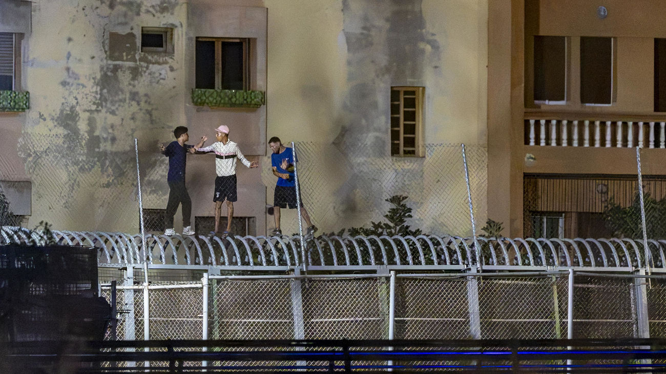 Nuevos intentos de entrada de migrantes irregulares marroquíes a Melilla