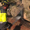 40 efectivos refrescan el perímetro de incendio Sierra Oeste de Madrid