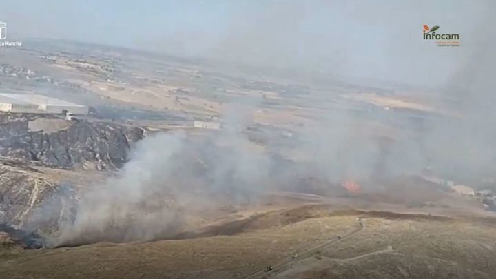 Desciende a nivel 0 el  incendio forestal declarado en el paraje El Castrejón de  Seseña (Toledo)