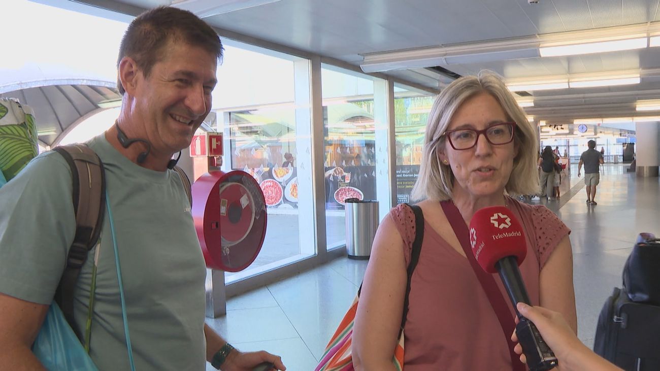 La estación de Atocha, testigo de los madrileños que empiezan o acaban las vacaciones del verano