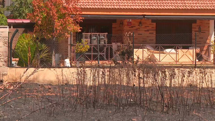 Telemadrid recorre los municipios más afectados por el incendio de la Sierra Oeste