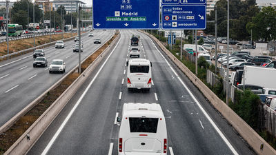 El nuevo carril Bus-VAO de la A-2 inicia sus pruebas con recorrido hasta Torrejón de Ardoz