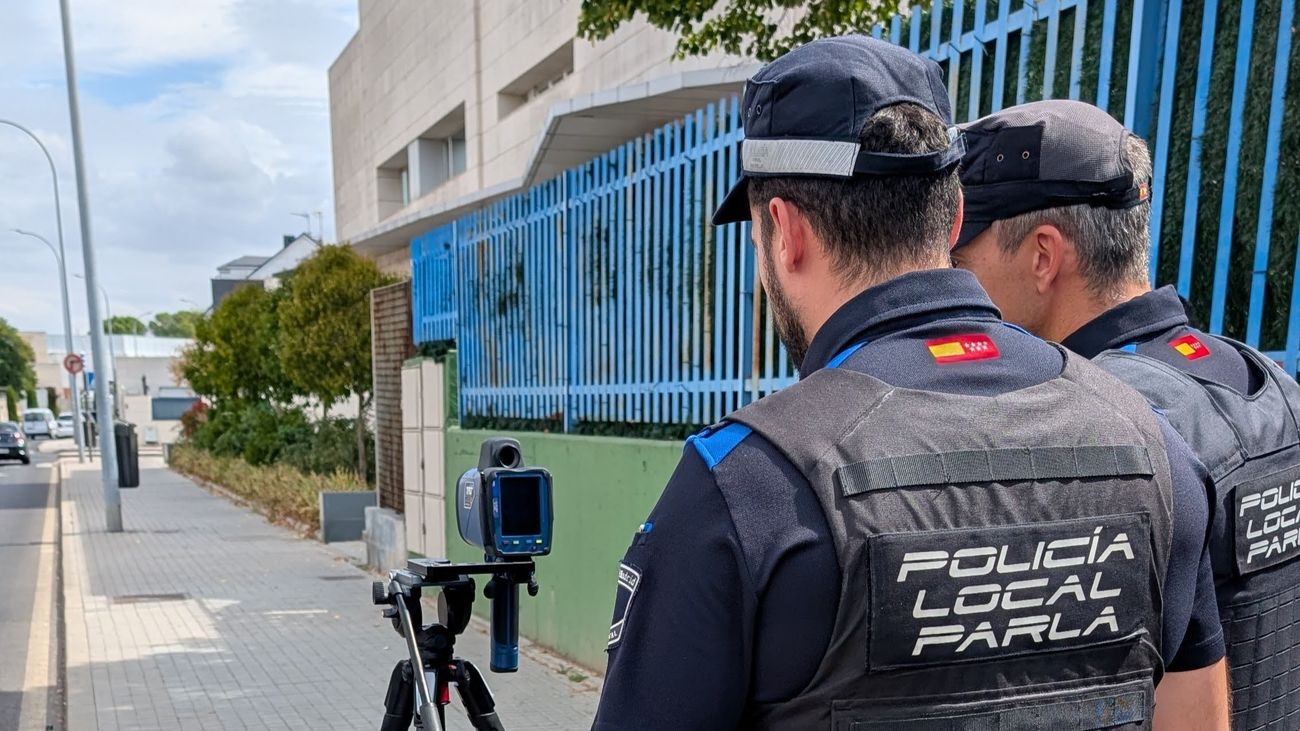 Agentes de la Policía Local de Parla