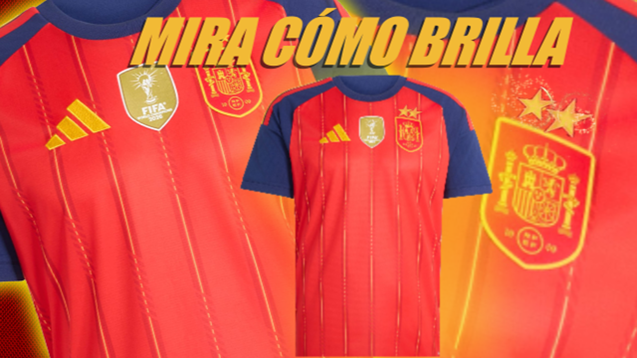 La segunda estrella ya está aquí, ya disponible la nueva camiseta de España