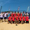 Grupo Egido BM Pinto, campeón de España de balonmano playa senior masculino