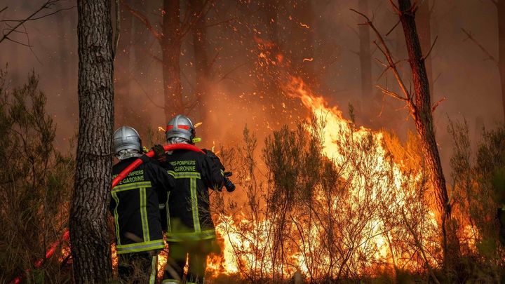 Incendio en Gironda / EUROPA PRESS