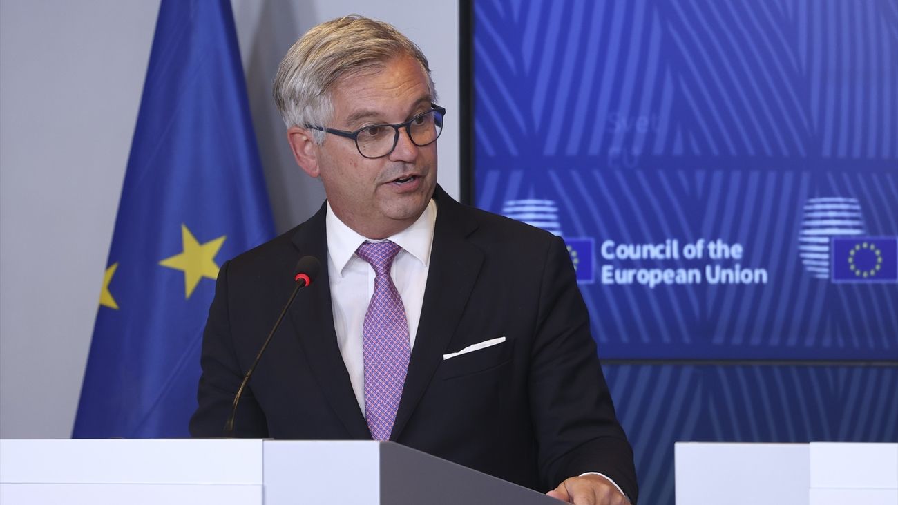El comisario de Interior de la UE, Magnus Brunner