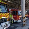 Bomberos de Alcorcón protestan ante su próxima integración en el servicio de extinción regional