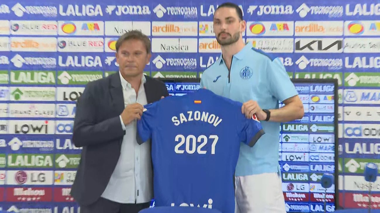 Sazonov: "Quiero jugar en el Bernabeu y contra el Atlético"