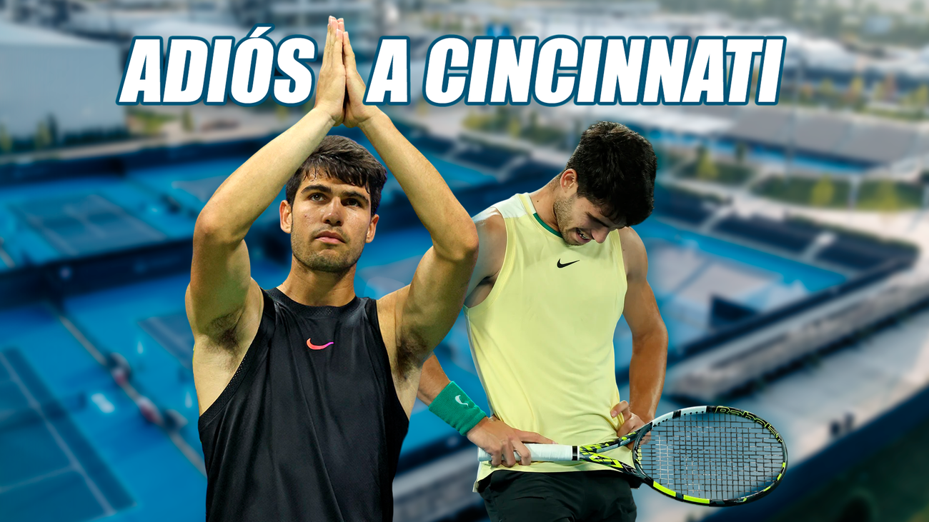 Carlos Alcaraz renuncia a Cincinnati