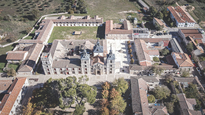 Nuevo Baztán desde el aire