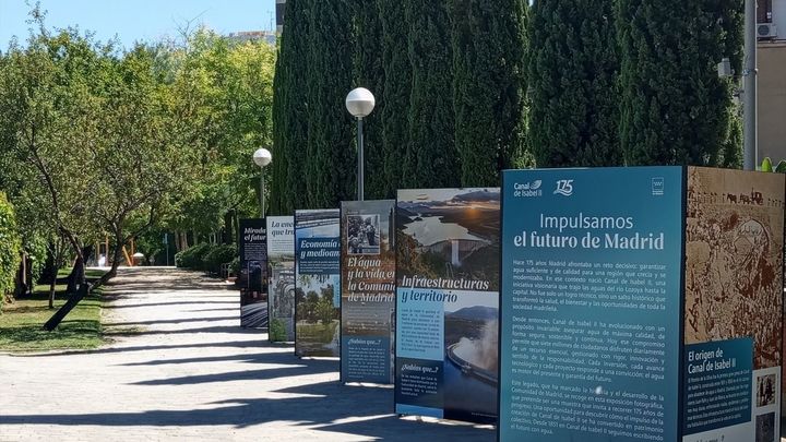 Madrid inaugura dos exposiciones fotográficas sobre los 175 años de historia de Canal de Isabel II