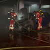 Extinguido un incendio sin heridos en el garaje de una urbanización de Alcobendas