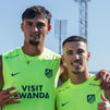 Grimaldo y Pubill se incorporan a los entrenamientos con el Atletico de Madrid