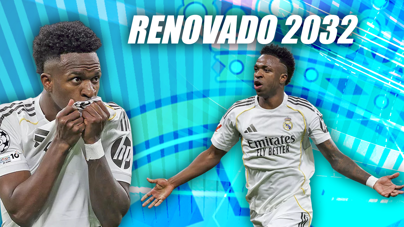 Se acabó el culebrón: Vinicius renueva con el Real Madrid hasta 2032
