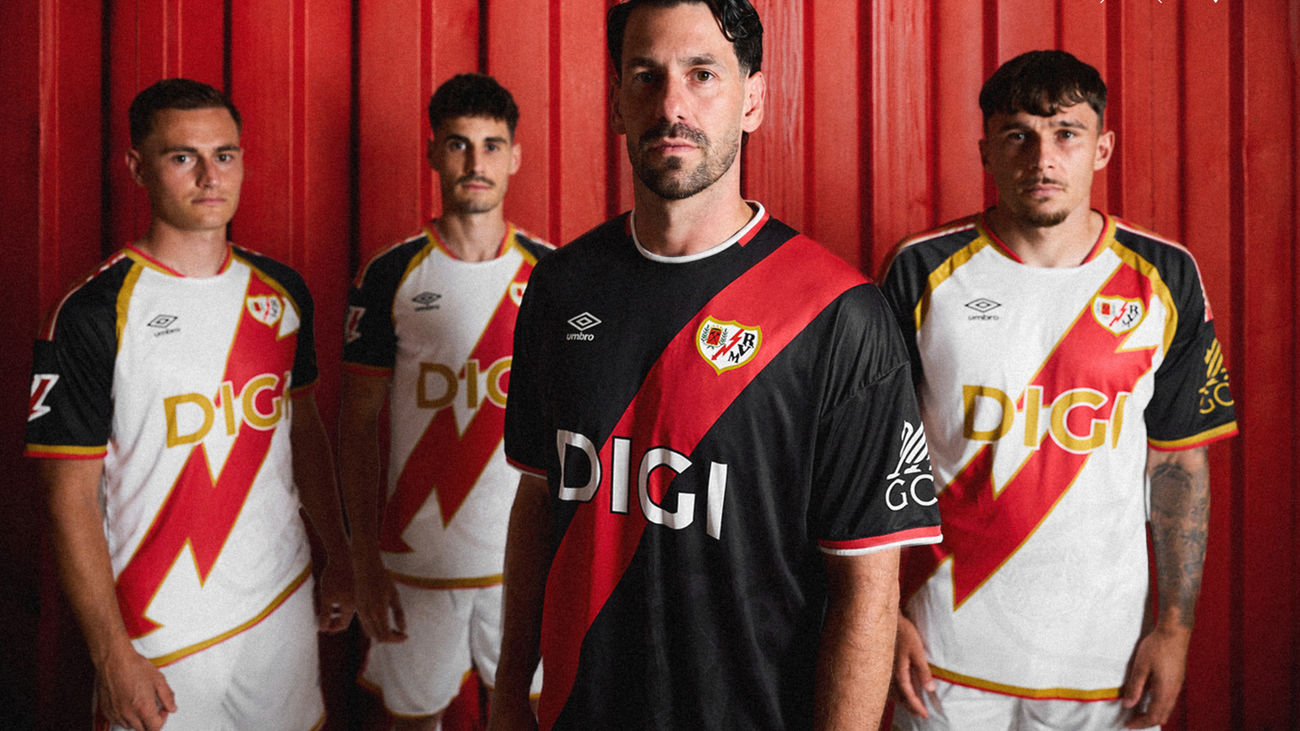 El Rayo Vallecano presenta su primera equipación "diseñada para luchar"