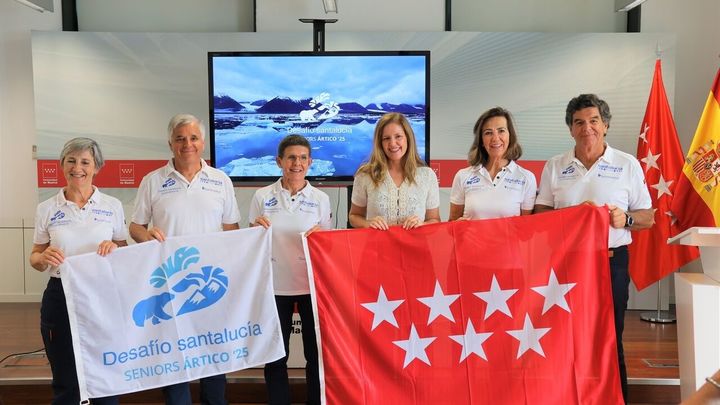 Tres madrileños mayores de 69 años participan en el desafío Santa Lucía Senior