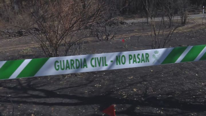 Así investiga el SEPRONA el origen de un incendio forestal