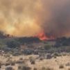 Cortados al menos 20 kilómetros de  la AP-6  por un incendio forestal en Navas de San Antonio (Segovia)