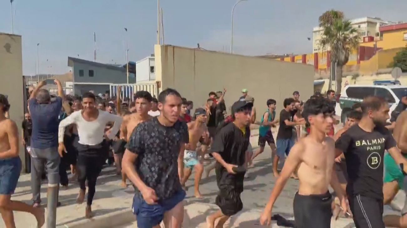 ¿Se está gestando una nueva  entrada masiva de migrantes en Ceuta?