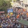 Miles de personas se manifiestan en Ceuta bajo el lema 'Basta ya, Ceuta no se vende'