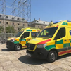 Grave accidente laboral en el montaje de un escenario junto al monasterio de San Lorenzo de El Escorial