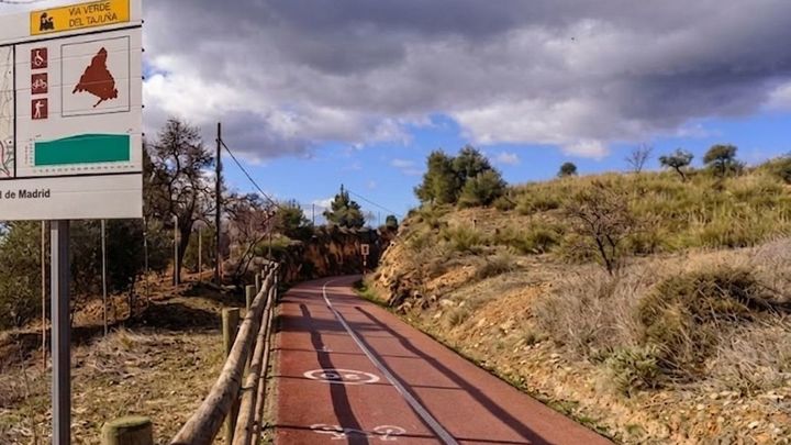 Vía Verde del Tajuña a su paso por Ambite / AYTO AMBITE
