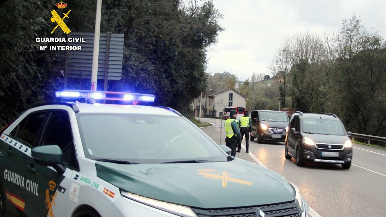 Control de la Guardia Civil