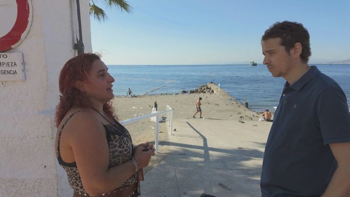 Rocío, madrileña residente en Ceuta: “Ha sido una invasión”