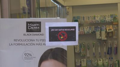 La fiebre por el eclipse vacía las tiendas: las gafas homologadas se agotan y su precio se dispara