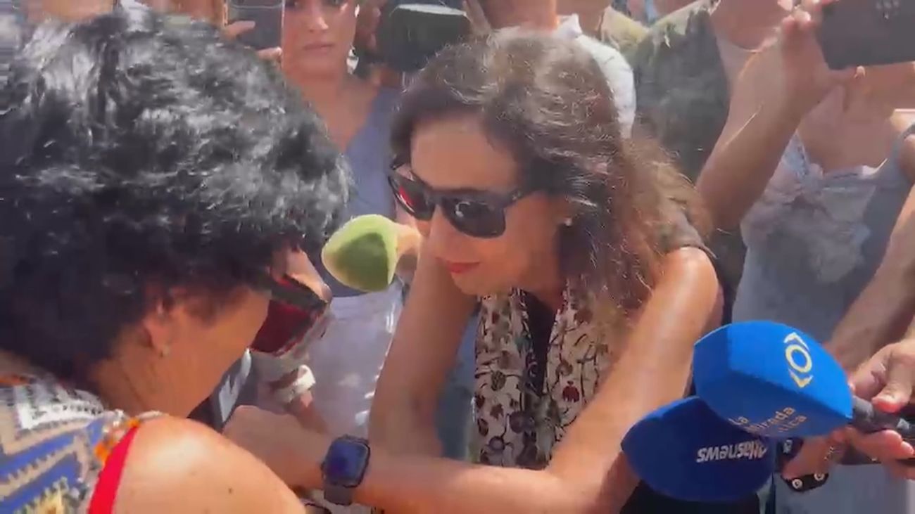 La súplica de una vecina de Ceuta a la ministra Robles: "No nos abandonen"