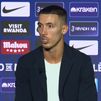 Grimaldo: "Quiero ser el mejor lateral de la Liga y ganar títulos en el Atlético"