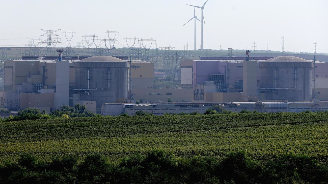 Edificios de las dos unidades de la central nuclear de Cernavoda, en Rumania