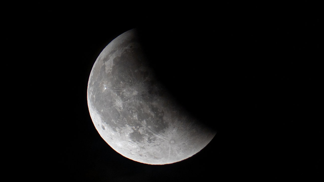 Imagen del eclipse lunar del 7 de septiembre de 2025