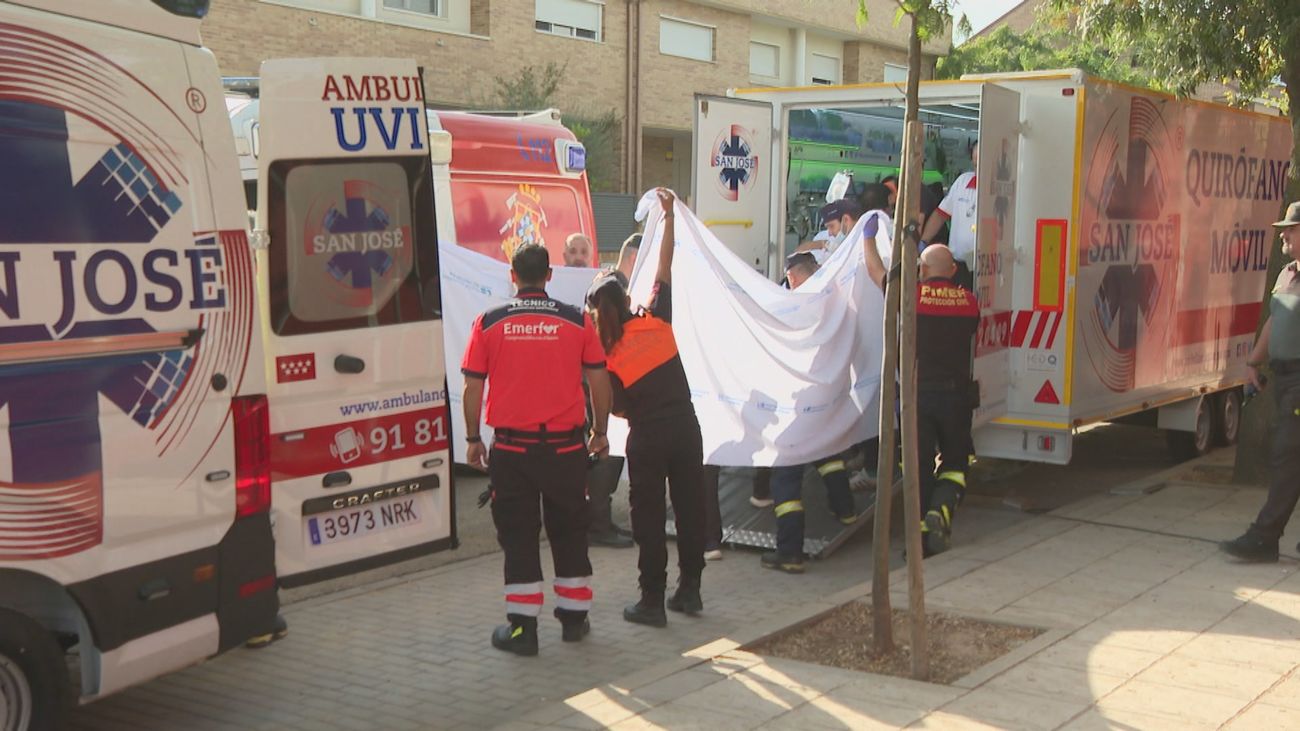 Herido un vecino de Pinto tras sufrir una doble cogida en el encierro de la localidad
